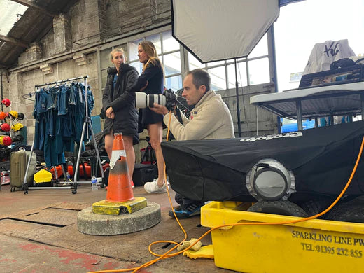 BEHIND THE SCENES AT THE BORNBOUND PHOTOSHOOT