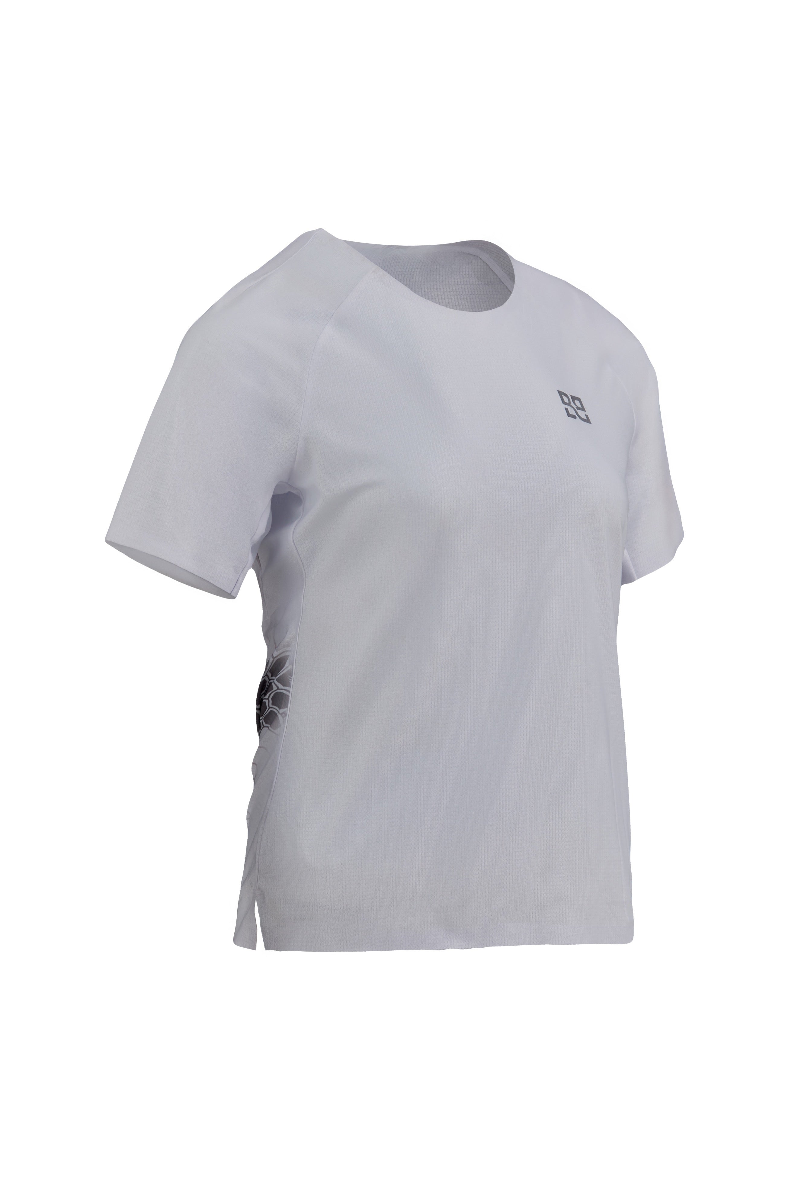 Rekord Short Sleeve Run Tee White - Women's