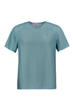 Rekord Short Sleeve Run Tee Modern Blue -  Men's