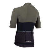 Men's Sun Cover Jersey - Black / Khaki Green