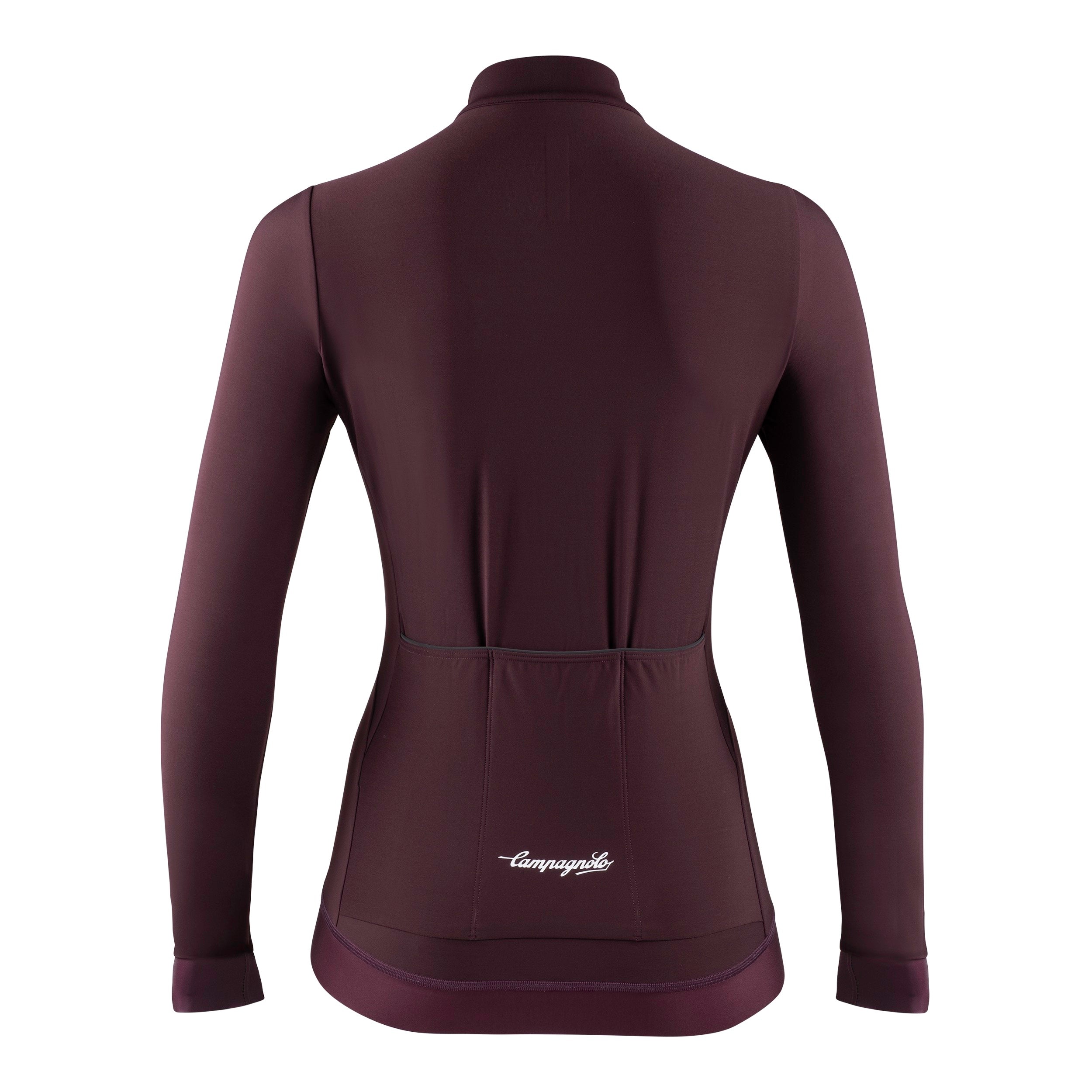 Women's Croce d'Aune Thermal Jersey - Bordeaux