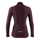 Women's Croce d'Aune Thermal Jersey - Bordeaux