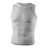 Men's Mango Seamless Mesh Baselayer - White