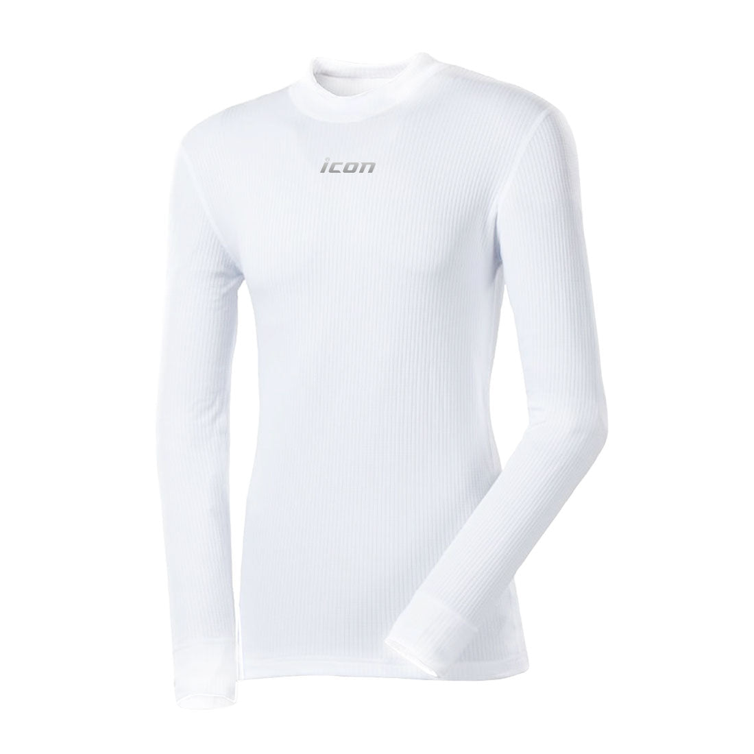 Men's White Long Sleeve, Microsense™ Performance Base Layers