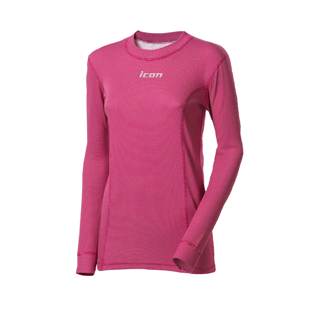 Women's Cerise Long Sleeve Microsense™ Performance Base Layer