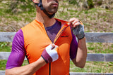 Men's Fresh Jersey - Orange / Violet