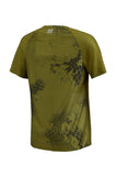 Rekord Short Sleeve Run Tee Army Green -  Men's