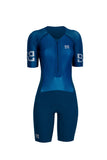 Skärvatten Long Distance Short Sleeve Tri Suit Cosmos Blue -  Women's