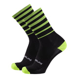 Unisex Gravel Socks - Black/Neon Yellow